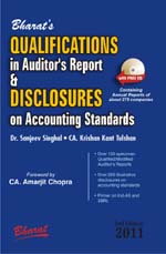 Buy QUALIFICATIONS IN AUDITORs REPORT & DISCLOSURES ON ACCOUNTING STANDARDS (with FREE CD Containing Annual Reports of about 275 companies)